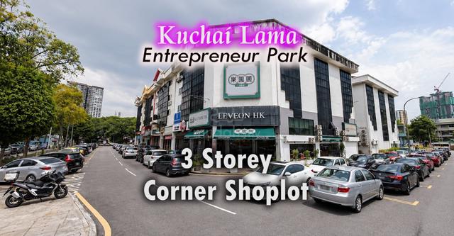 Kuchai Lama Entrepreneur Park 3 Storey Corner Shoplot Facing Main Road 1