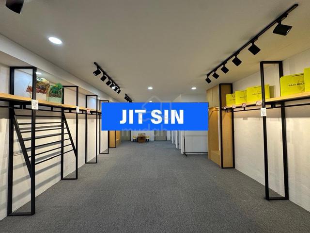 Facing Mainroad!! High Traffic Jalan Jelutong Ground floor Cheap 1
