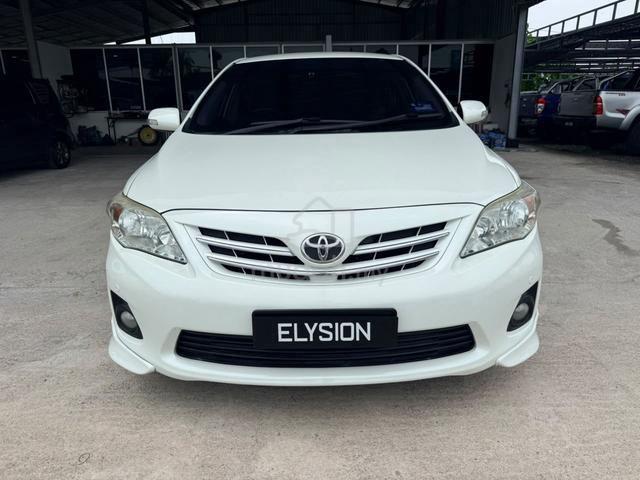 2012 Toyota COROLLA ALTIS 1.8 E (A) ONE OWNER - 2
