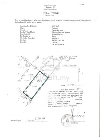 Tanah Sawah untuk dijual 1