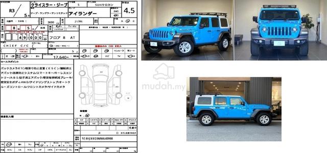 2021 Jeep WRANGLER 3.6 UNLIMITED ISLANDER (A) 4WD - 5