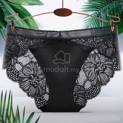 free size gorgeous silk lace seamless women panty - photo 4 of 6