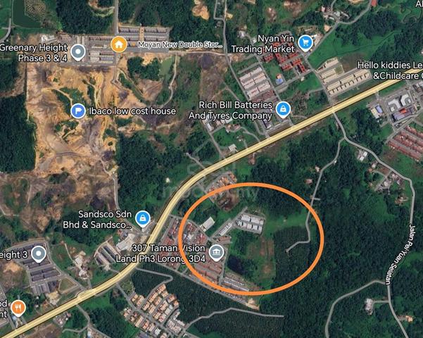 Legal Road Access, Flat & Development Ready Land @ Batu Kawa, Kuching. 1