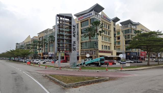 4 Storey SHOP SETIA AVENUE Setia Alam, Actual, Freehold, CORNER LOT 1