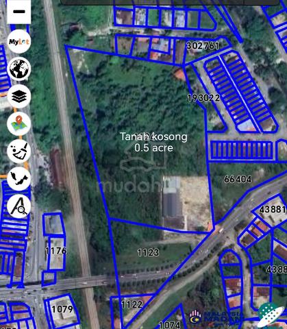 0.5 Ekar Tanah Di Tmn. Orkid Batu Gajah 1