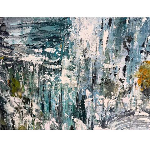 Urban Rain Symphony – Textured Abstract Acrylic Wa - photo 5 of 6