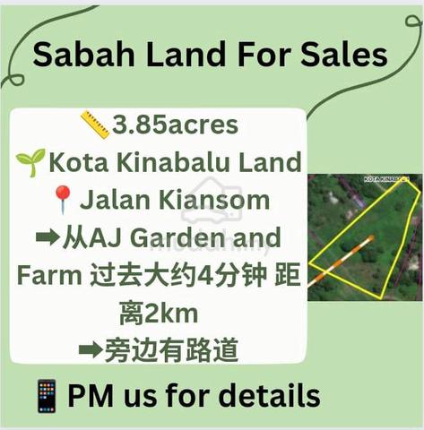 Sabah Kota Kinabalu Land For Sales