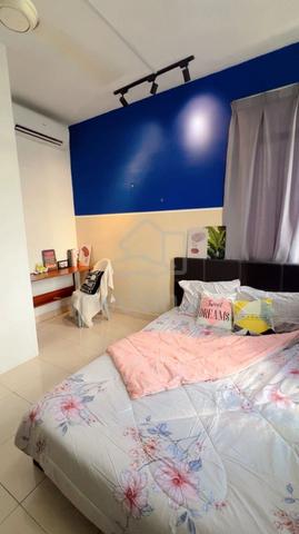 Medium Room at Prima U1 Condominium,Zero Deposit Fully Furnise Nice 1