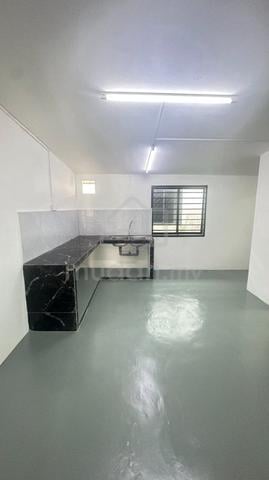 Taman Universiti, Single Storey low cost house end lot with land, reno 1