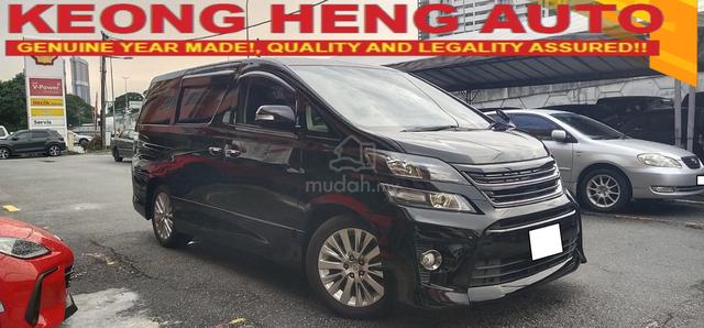 2014 Toyota VELLFIRE 2.4 Z GOLDEN EYES FACELIFT - 1