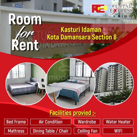 Bilik Master (Female Only) Kasturi Idaman Seks8 Kota Damansara PJ Sg B 1