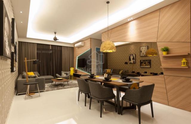 Puchong Jaya 1150sf fr 367K | Full Furnished, near LRT, Pet friendly 1