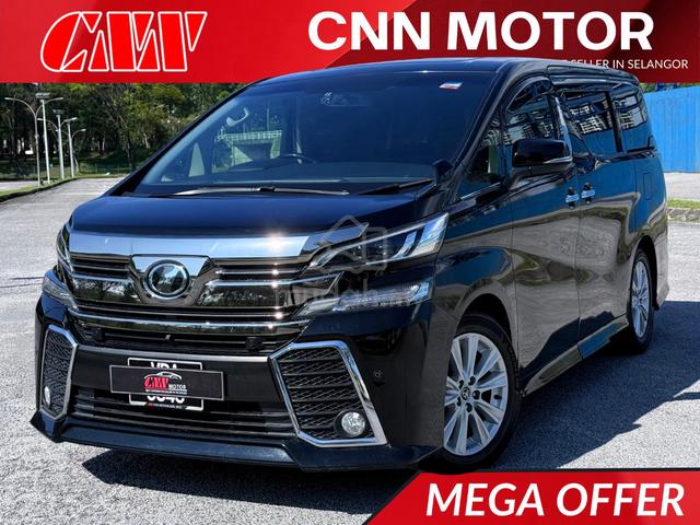 2015 Toyota VELLFIRE 2.5 ZA - ORI MILEAGE CAR KING - 1