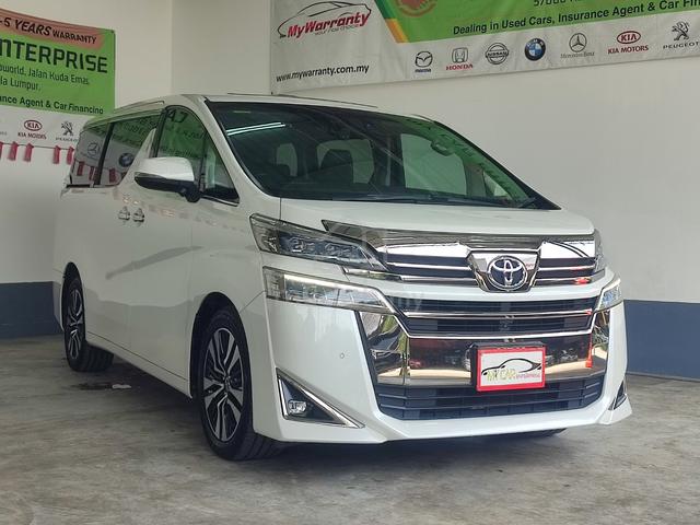 2018 Toyota Vellfire ZG 2.5 At Import Baru - 1
