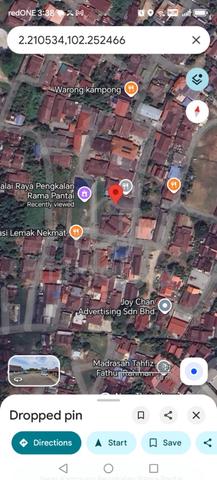 Tanah Lot Restoren untuk dijual di Kg Pengkalan Rama, Bandaraya Melaka 1