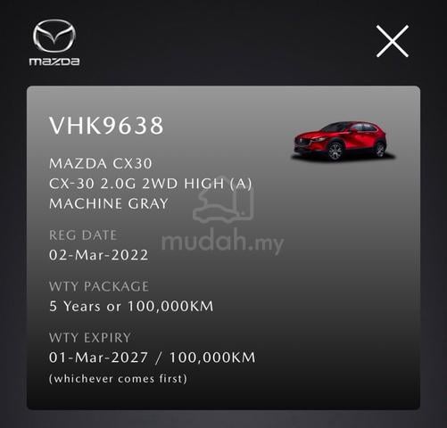 2022 Mazda CX-30 HIGH 2.0 CX30 SUNROOF (WTY 2027) - 4