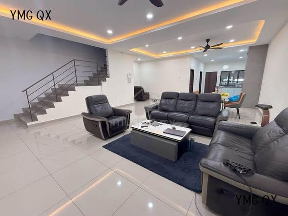 FULLY EXTENDED UP&DOWN Teluk Gadong Taman Gembira Klang 2 Storey 24x70 1