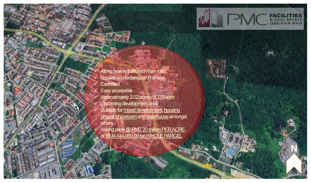 Development Land Along Jalan Deshon SIBU For Sale 2