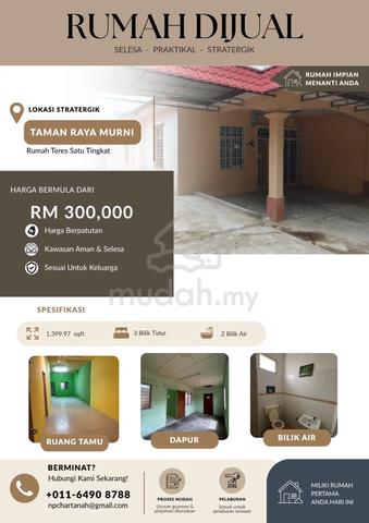 Rumah Murah & Berbaloi!! - Taman Raya Murni Padang Serai, Kedah 1
