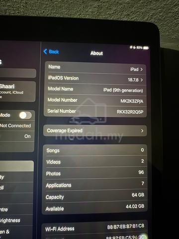 IPAD 9gen WIFI - photo 3 of 5