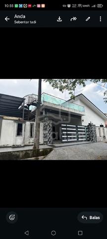 master bad room..ada Toilet,bilik luas sesuai untuk pasang famaly keci 1