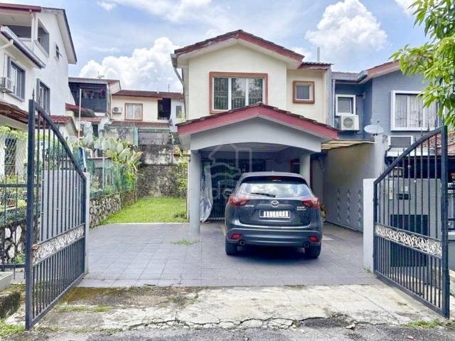 END LOT ADA TANAH Double Storey Terrace Taman Selayang Mulia Selayang 1