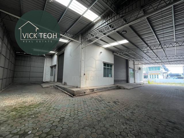 Extended 2sty Semi D Warehouse Factory Sungai Lokan Butterworth 1