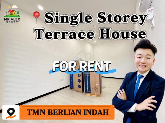 【FOR RENT】Single Storey Terrace House 📍Tmn Berlian Indah 🔥HOT AREA🔥 1