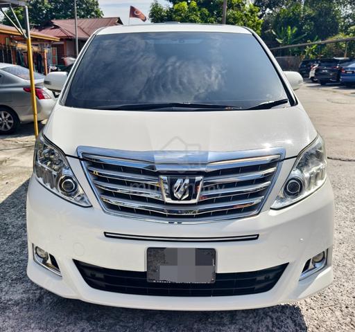 2014 Toyota ALPHARD 3.5 FACELIFT boleh loan kedai - 2