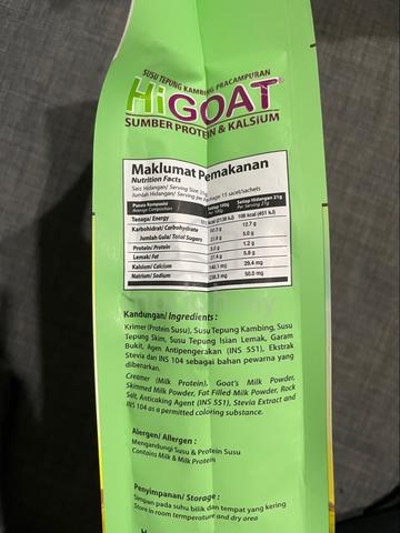 Original - Susu Kambing HPA HiGoat - photo 2 of 3