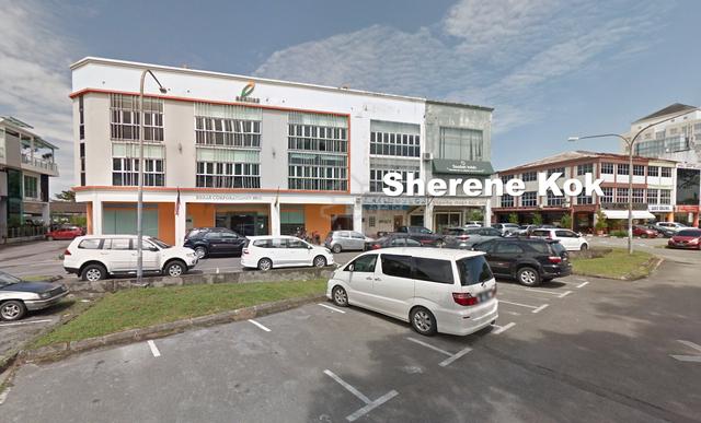 C0016 3 Storey Shop Corner Green Road off Jalan Satok 1