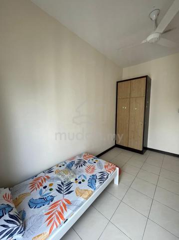 Fully Furnished Apartment Single Room For Rent At Cova Villa,Kota D'sa 1