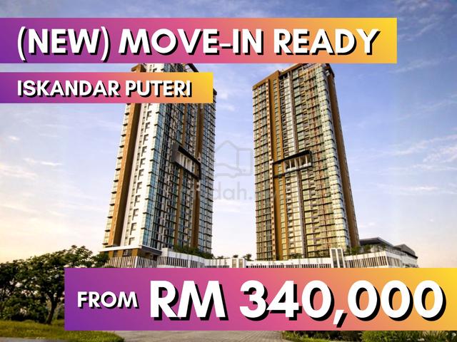 (MOVE-IN READY) New Iskandar Puteri Completed Apartment from RM 340k 1