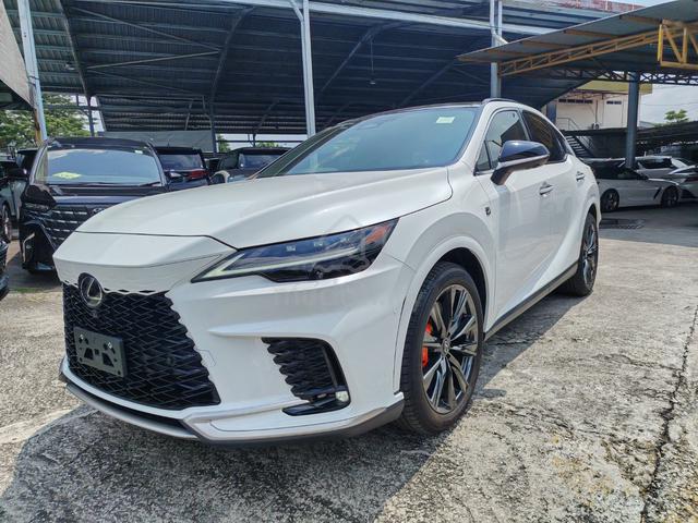 2023 Lexus RX350 2.4 F SPORT R/R 5,000km Grade 6A - 2