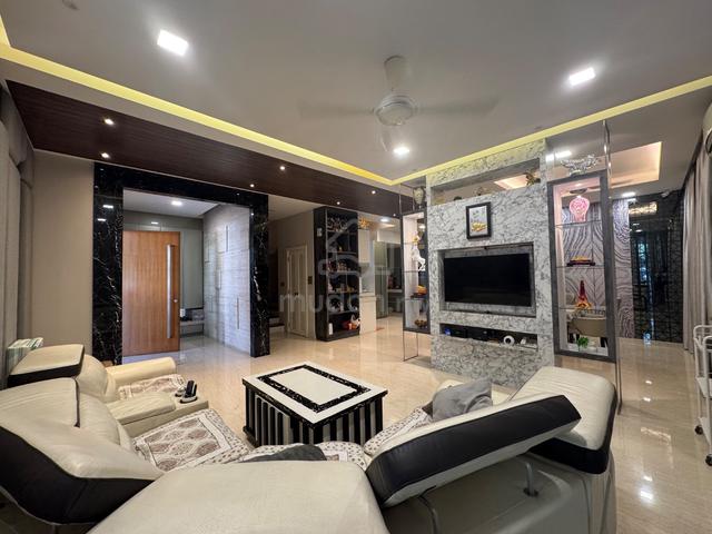 Kepong three storey semi -D renovated freehold 1