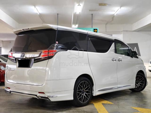 2015/18 Toyota VELLFIRE 2.5 ZG F.SVC RCD 5Y WRRTY - 2