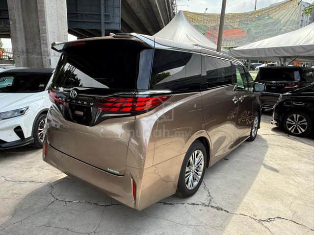 2024 Toyota ALPHARD 2.5 Z (A) GOLD EDITION 5A - 2