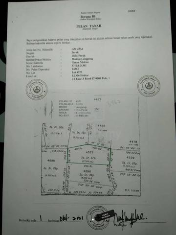 Tanah Pertanian untuk Dijual – Kampung Chepor, Lenggong, Perak 🌾 2