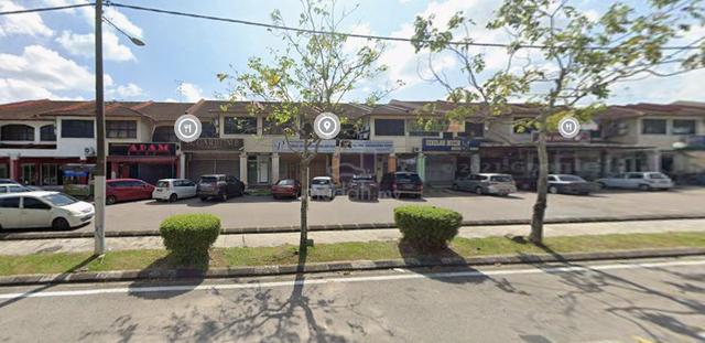 Taman Rinting Double Storey Shop lot Full loan permas Megah Ria 1