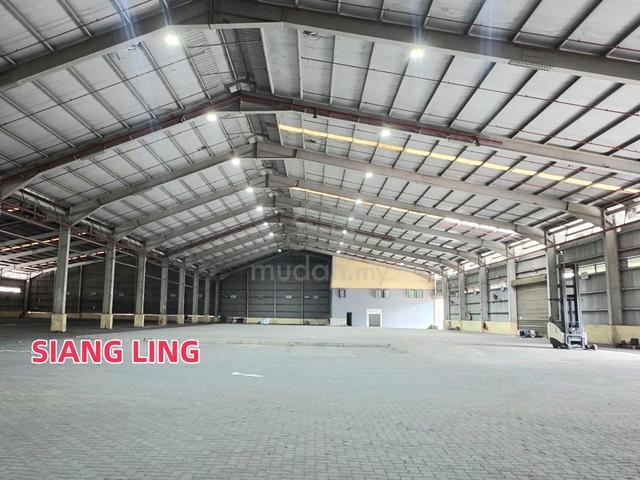 Butterworth FTZ Warehouse 100k sqft For Rent – High Ceiling, 6 Shutter 1
