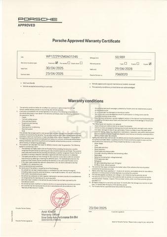 E3 LOCAL WARRANTY MIL-58K 2021 Porsche CAYENNE 3.0 - 5