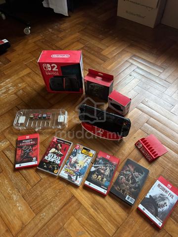 Nintendo Switch 2 with games - photo 3 of 5