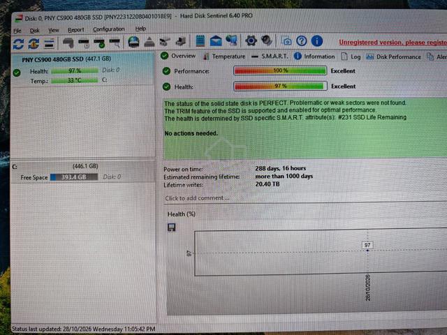 SSD PNY Cs900 480GB - photo 3 of 3