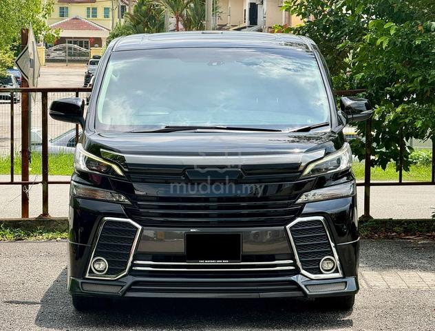 2017/2020 Toyota VELLFIRE 2.5 ZG (A) FREE WARANTY - 2