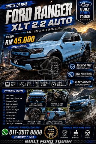 2016 Ford RANGER 2.2 XLT FACELIFT (A) - 1