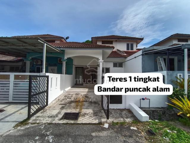 Rumah Teres Setingkat Bersih di Mahkota Impian, Puncak Alam 1