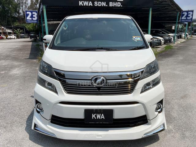 2011 Toyota VELLFIRE 2.4 Z PLATINUM ZP POWER BOOT - 2