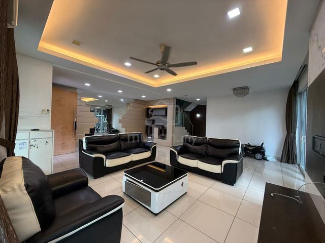 Taman Gaya Double Storey Cluster House 5 Bed Partial furnished Tebrau 1