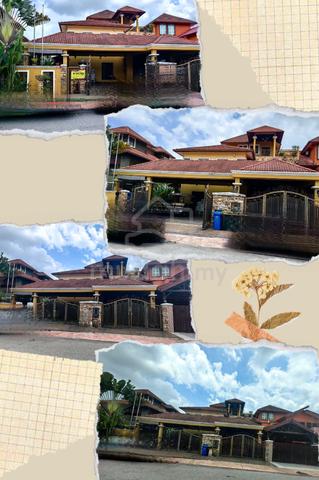 BUNGALOW SEMI DETACHED 3 TINGKAT di SEKSYEN 7 SHAH ALAM JALAN PLATINUM 4