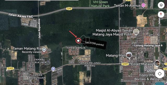 Land For Sale – Lot 37, 4.5 Miles Matang, Kuching, Sarawak 1